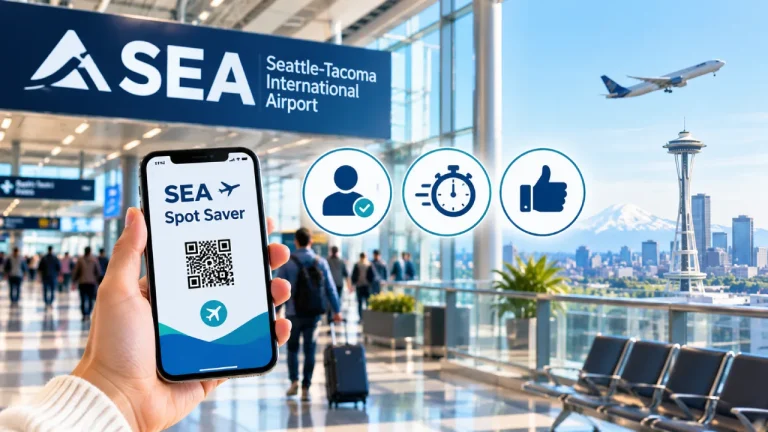 SEA Spot Saver at Seattle Airport